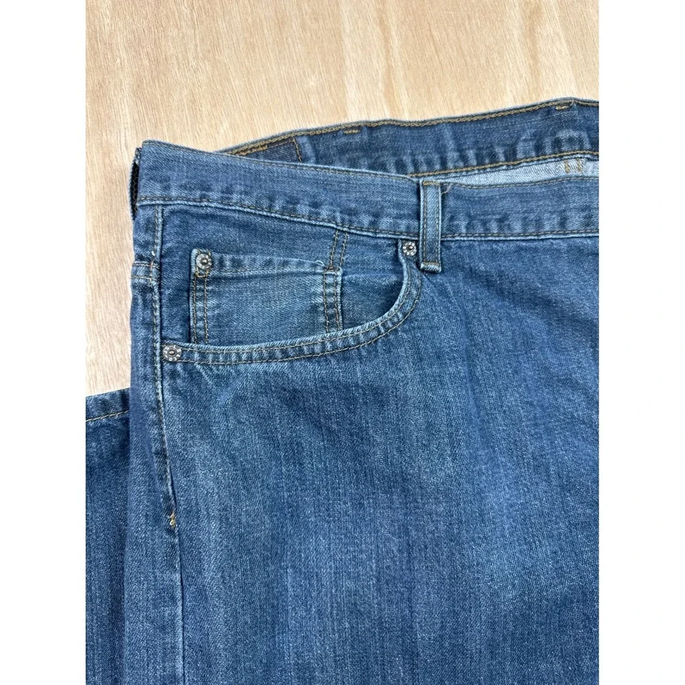 Levi's Mens Blue Denim Jeans Classic Fit Casual Everyday Wear Size 48x30